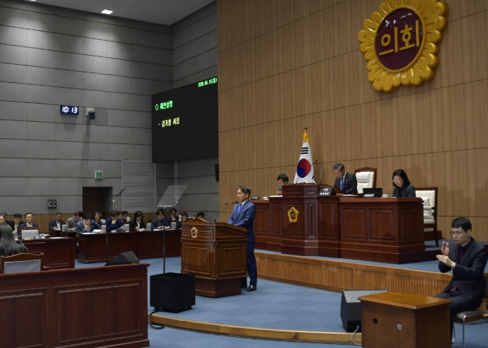 광주광역시의회, 제344회 임시회 개회 기사 이미지